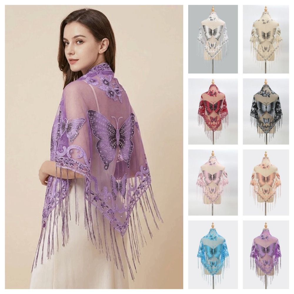 Luxury Flower Lace Hollow Scar - огляд і ціна Tassel Fringe Trim