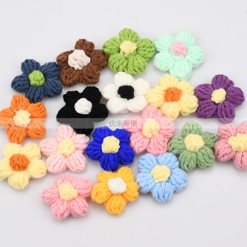 Handmade Crochet Five Petal Fl - огляд і ціна Craft Embellishments