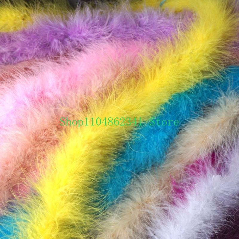 2 Yards Fluffy Marabou Feather - огляд і ціна Feather Trim Marabou