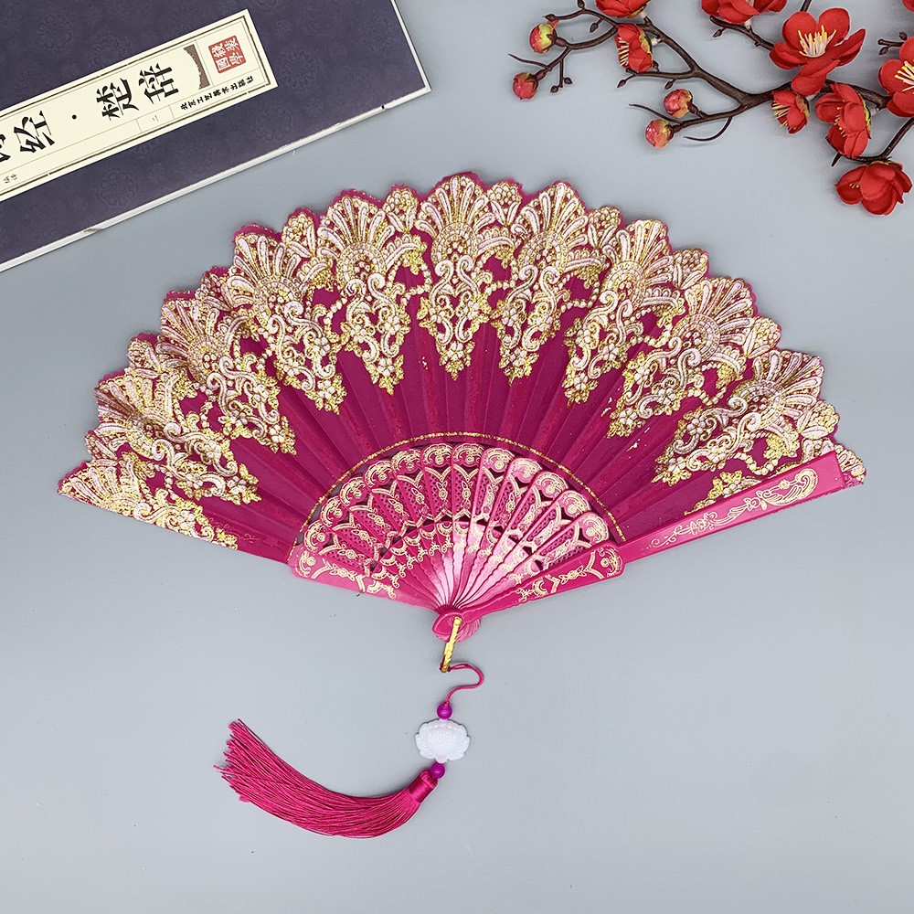 Chinese Craft Retro Folding Ha - огляд і ціна Tassel Fringe Trim