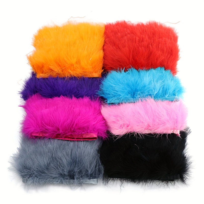 Fluffy Turkey Feathers Trim Fr - огляд і ціна Fringe Ribbon Sewing
