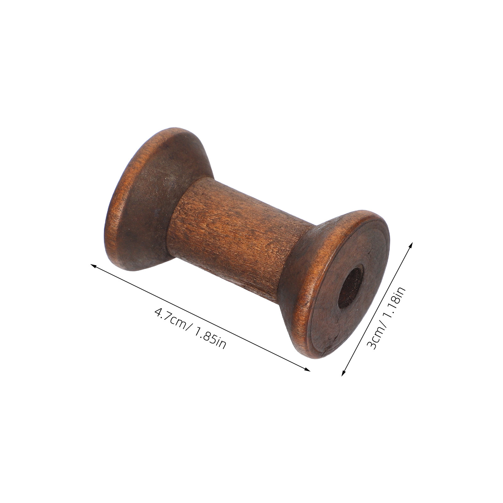 10Pcs Vintage Wooden Spools Na - огляд і ціна Organza Ribbon Spool