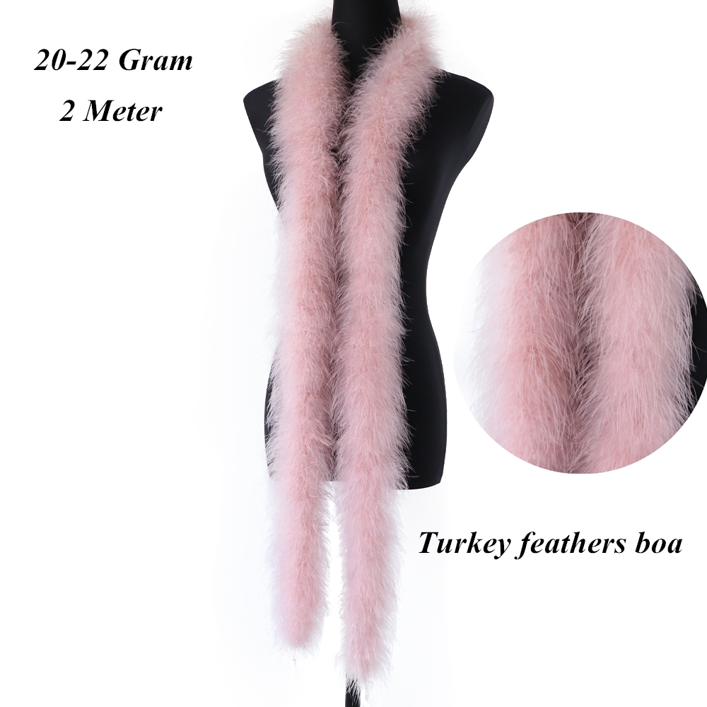 2M 22G 50G Natural Turkey Mara - огляд і ціна Feather Trim Marabou