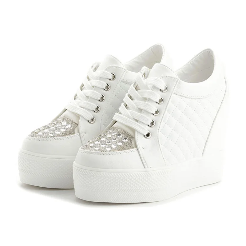 Fashion Sneakers Women Platfor - огляд і ціна Crystal Mesh Fabric
