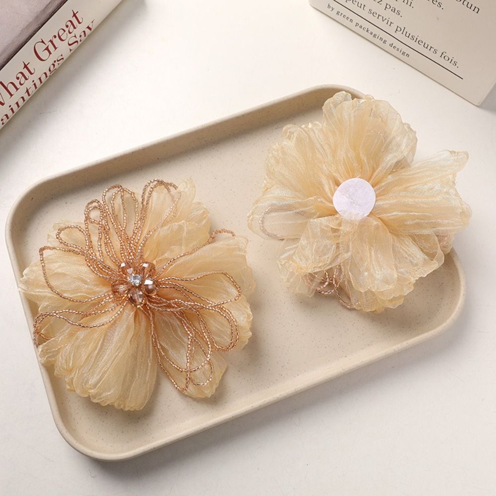 Organza Fabric Flower Patch Cr - огляд і ціна Crystal Mesh Fabric