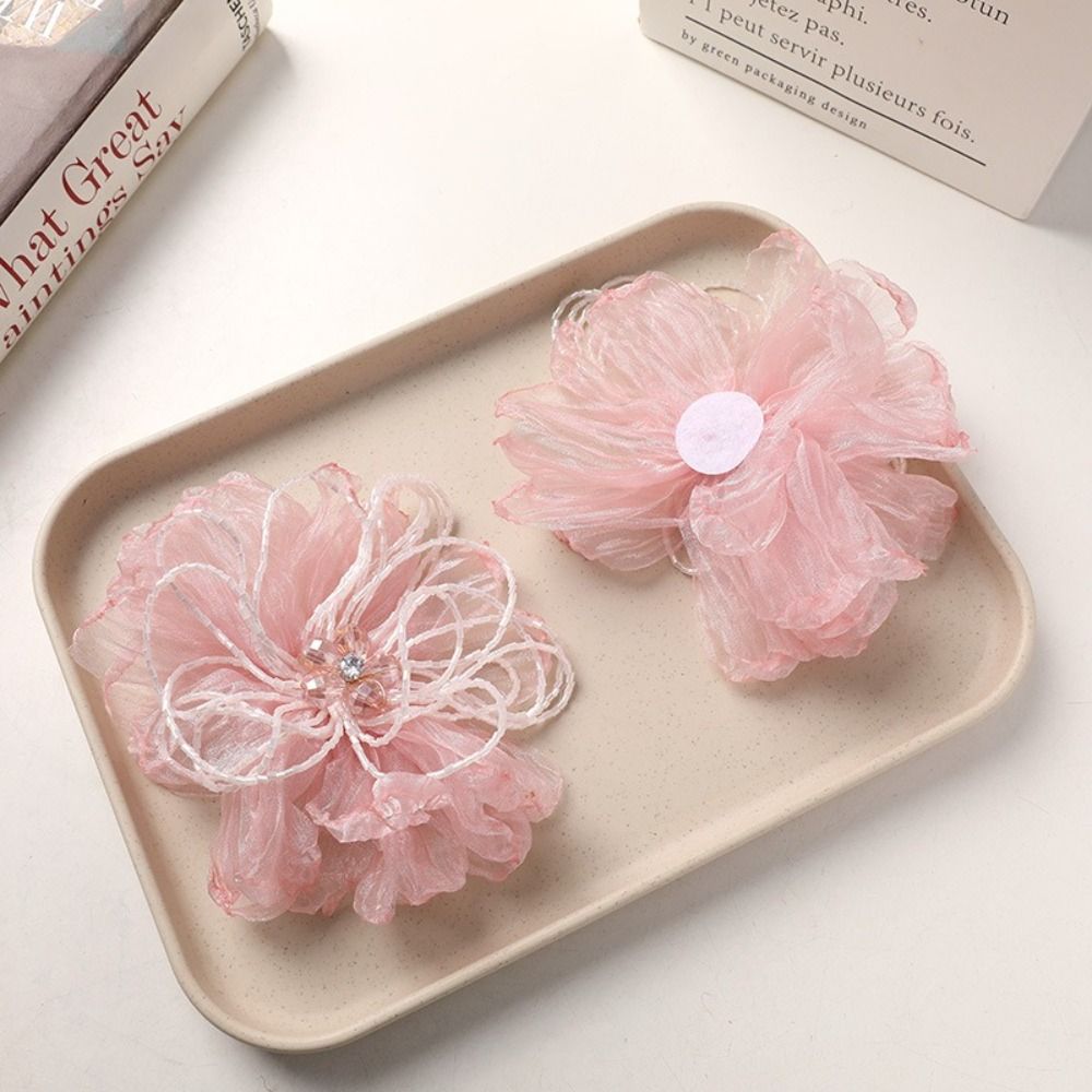 Organza Fabric Flower Patch Cr - огляд і ціна Crystal Mesh Fabric