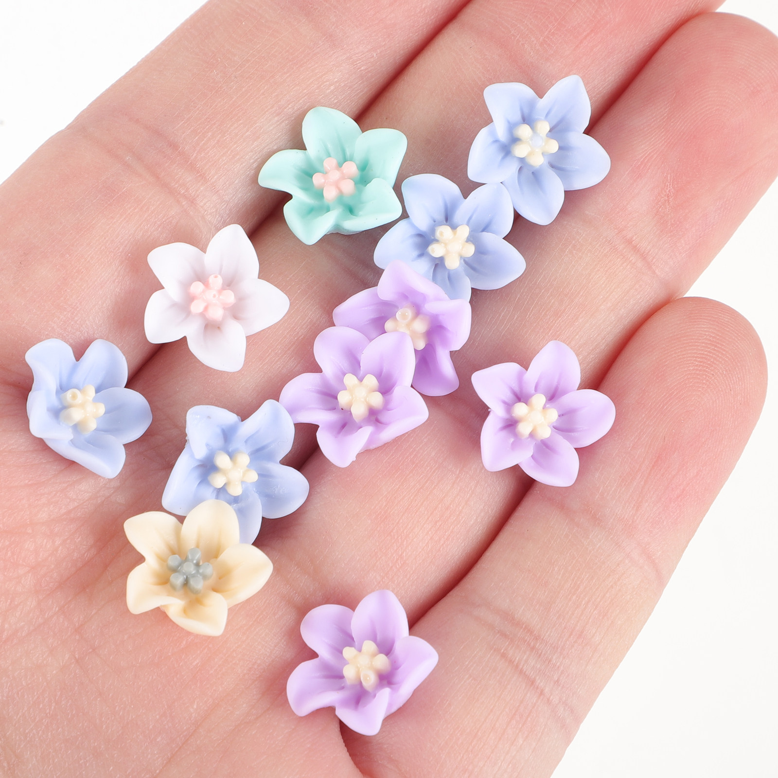 200Pcs Unique Resin Flower Emb - огляд і ціна Craft Embellishments