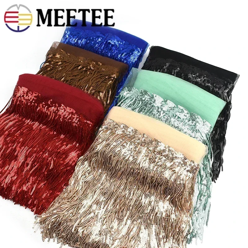 2/5/10Yards Sequin Embroidery  - огляд і ціна Fringe Ribbon Sewing