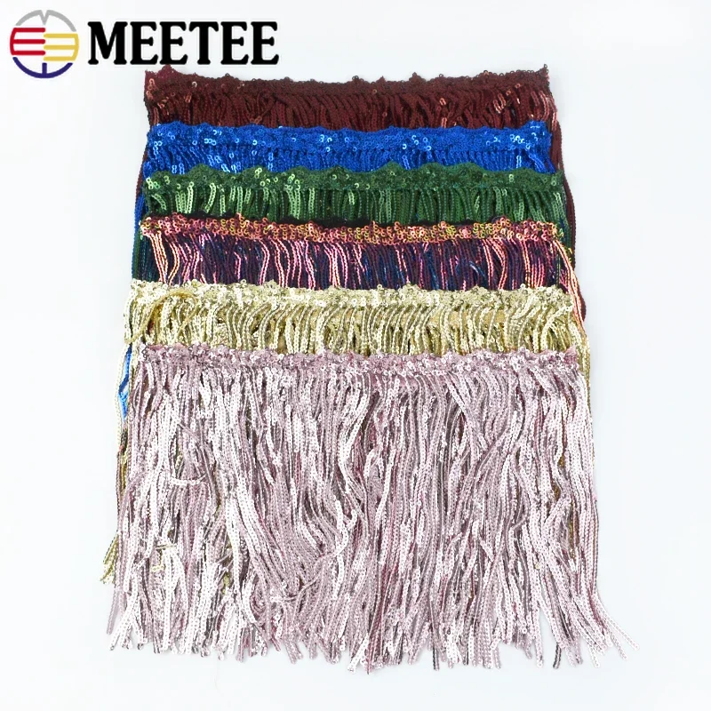 1-5Yard 17cm Latin Dance Fring - огляд і ціна Fringe Ribbon Sewing