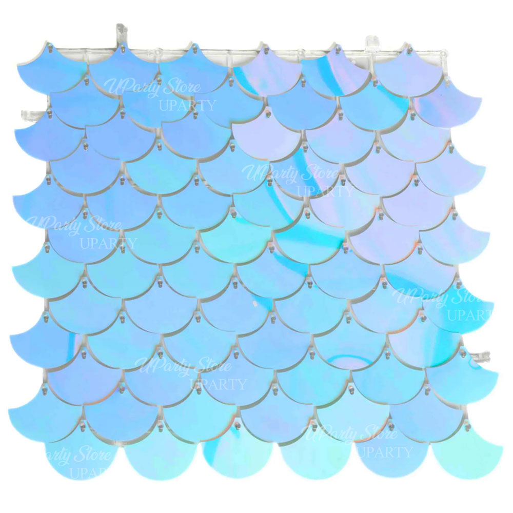 12pcs Mermaid Sequins Wall Pan - огляд і ціна Sequin Fabric Panel