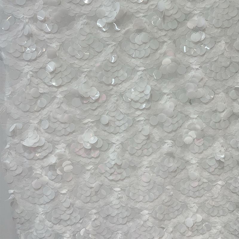 Mesh Base Cloth Sequin Embroid - огляд і ціна Crystal Mesh Fabric