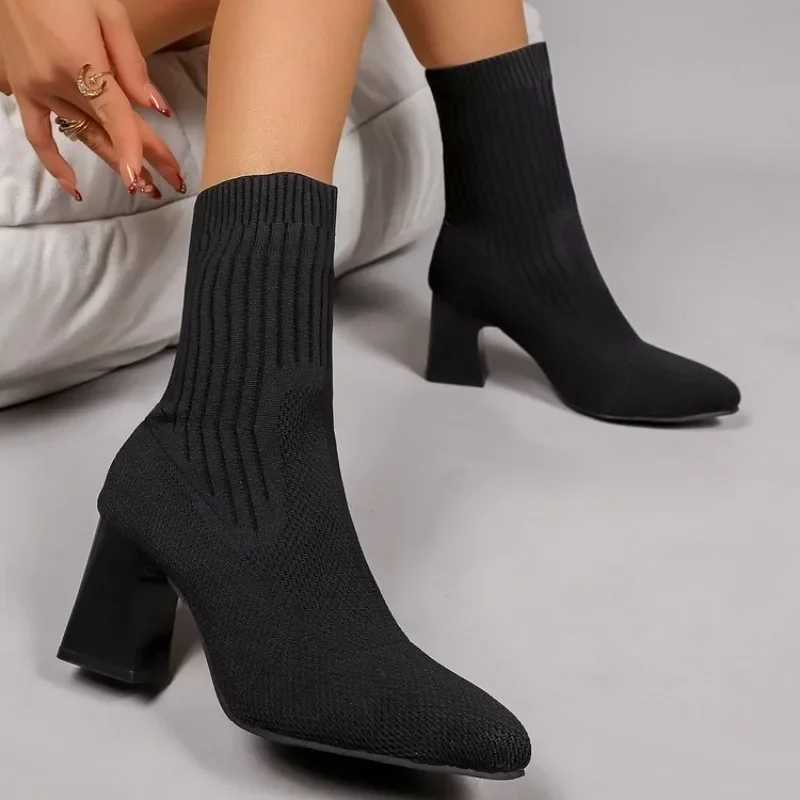 Fashion Ladies Knitted Sock An - огляд і ціна Embellish Knit