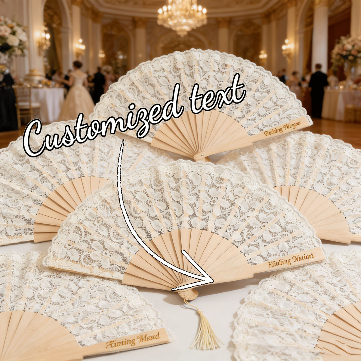 Personalized Engraved Lace Fol - огляд і ціна Tassel Fringe Trim