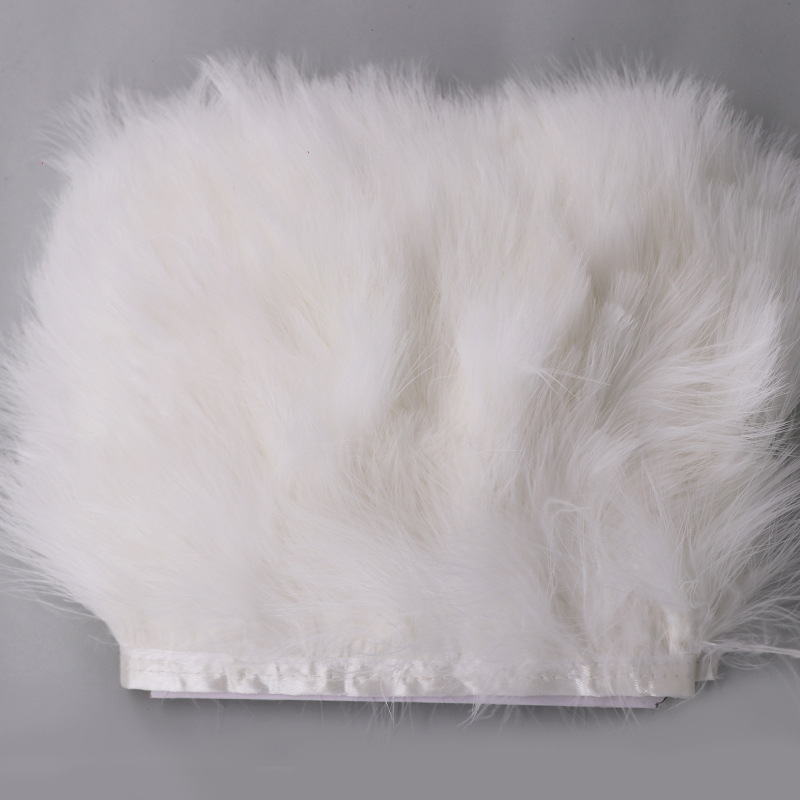 Black White Turkey Feathers Tr - огляд і ціна Feather Trim Marabou