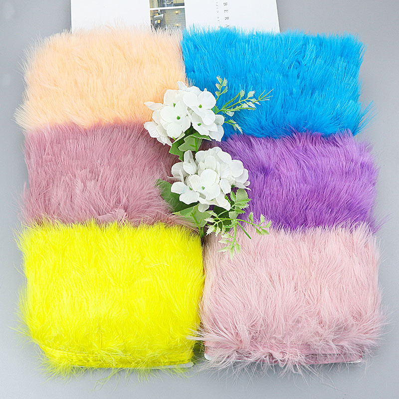 Black White Turkey Feathers Tr - огляд і ціна Feather Trim Marabou