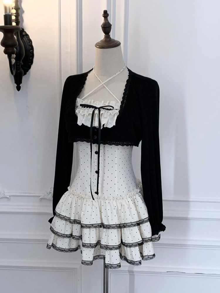 Coquette Sweet Korean Square N - огляд і ціна Elastic Lace Trim